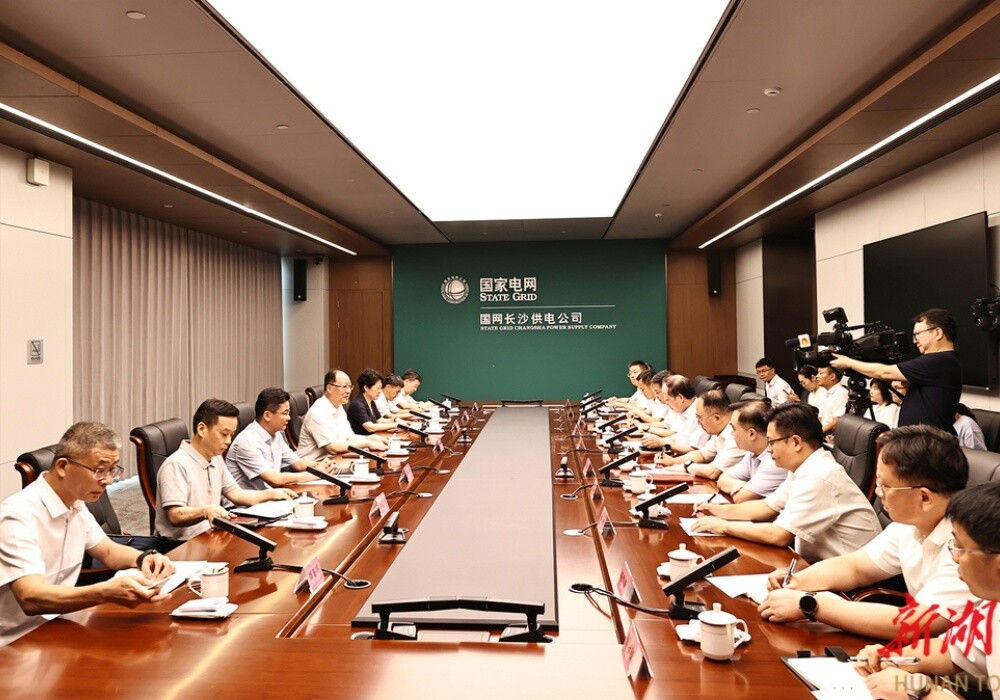 毛伟明在长沙调度迎峰度夏电力保供工作