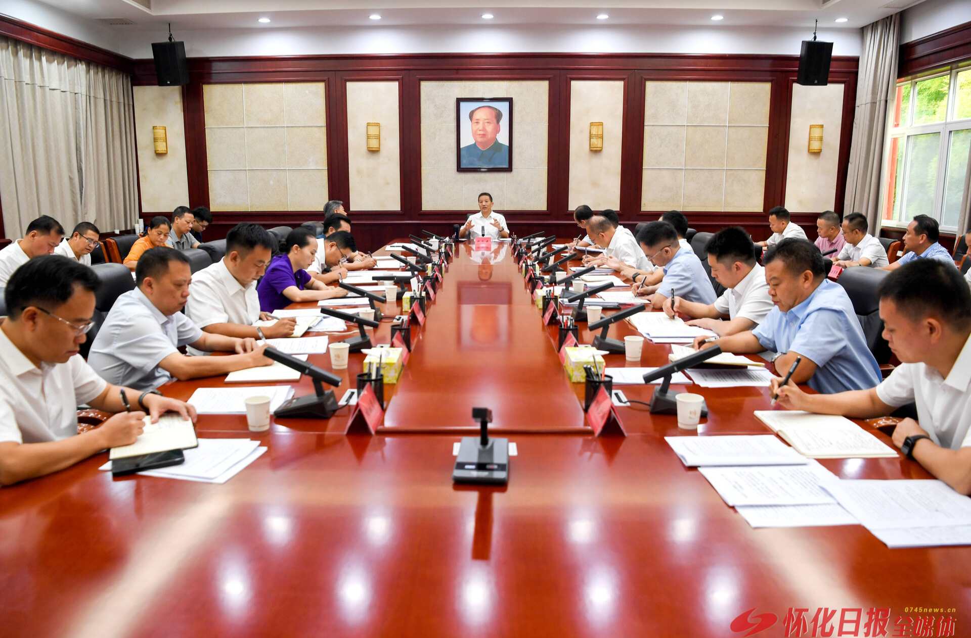 许忠建主持召开太平溪流域水环境系统治理工作专题会议