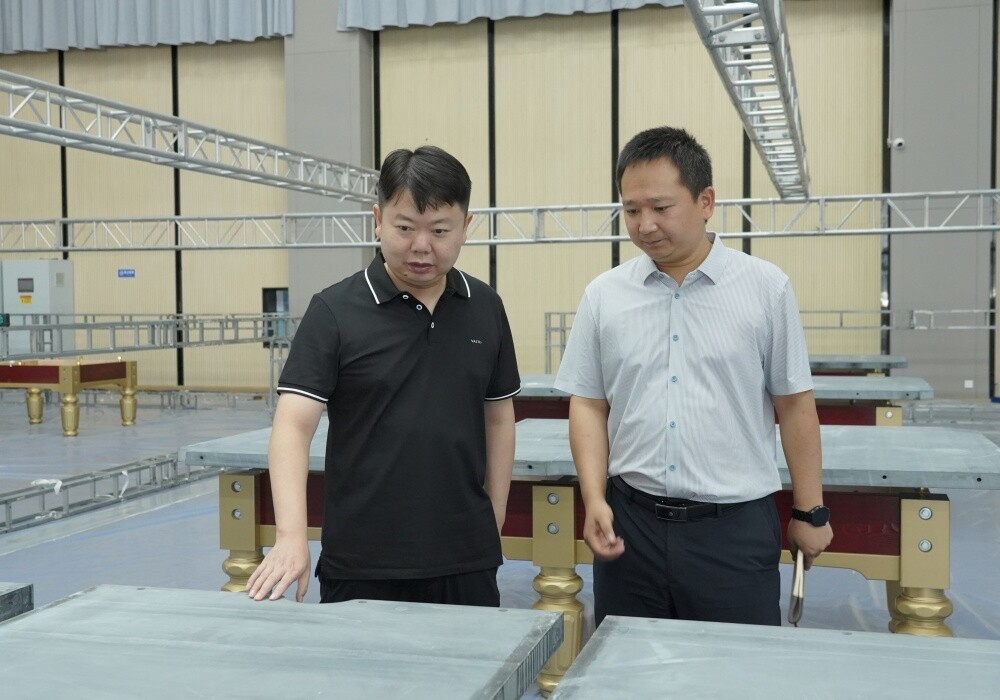 梁志平调研督导“三大盛会”项目建设收尾工作