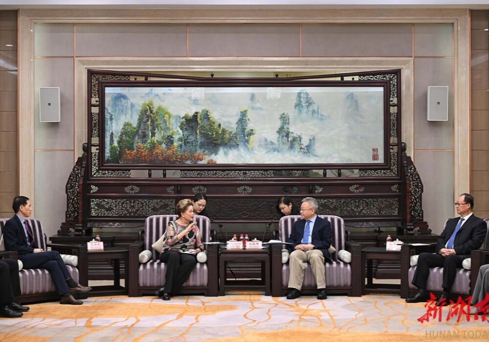 沈晓明毛伟明会见金砖国家新开发银行行长迪尔玛·罗塞芙一行