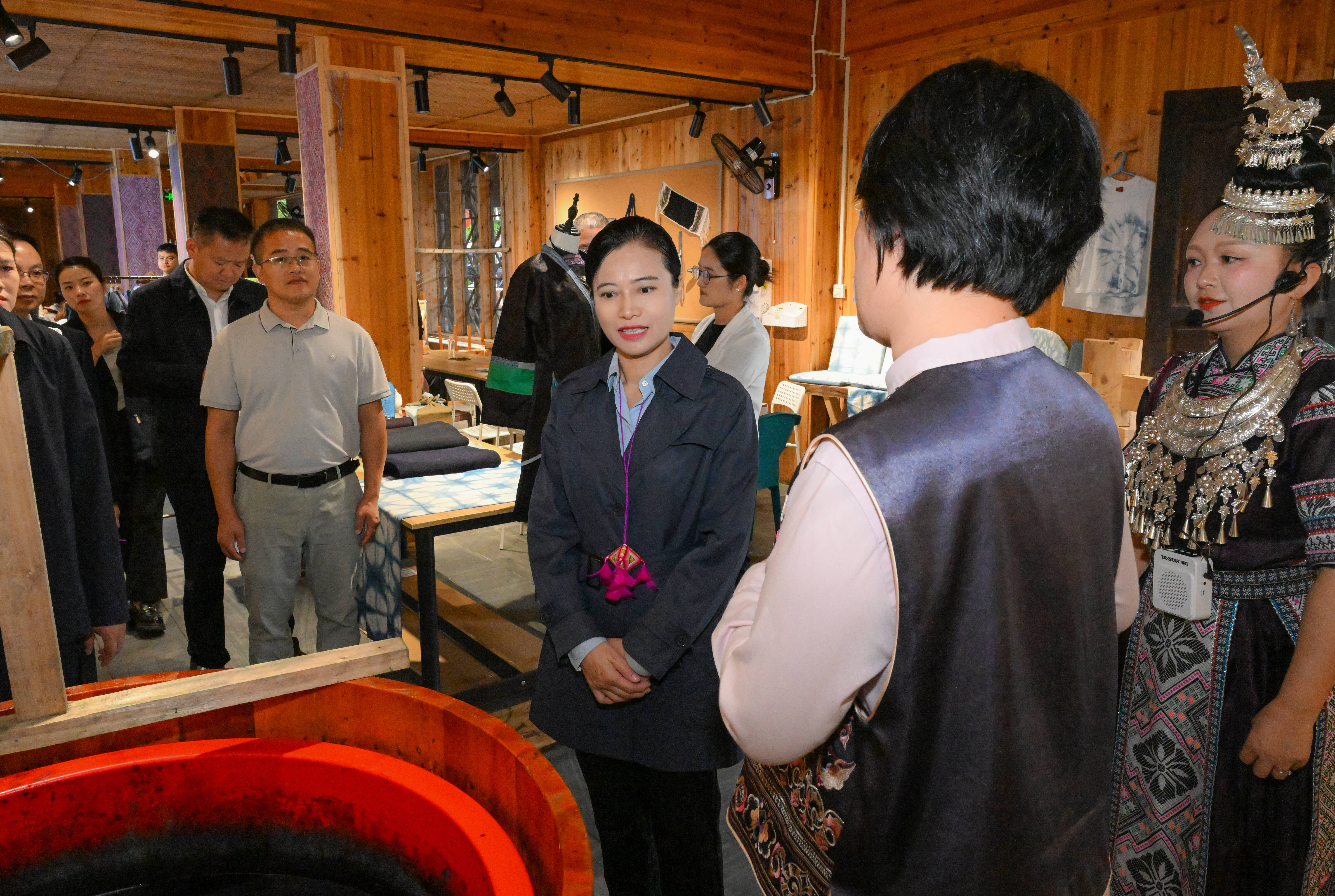 韦朝晖在通道调研