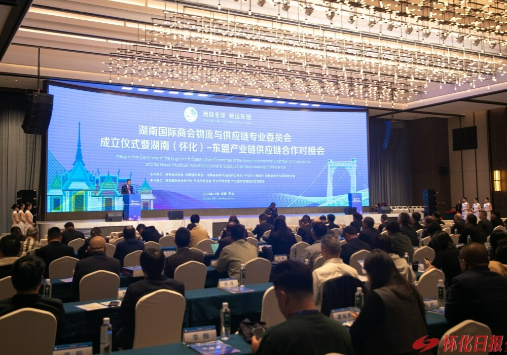 湘链全球 畅达东盟 湖南（怀化）—东盟产业链供应链合作对接会举行
