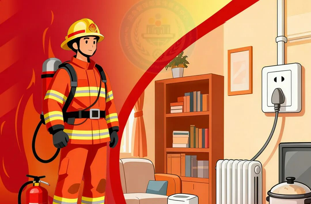 全国消防宣传月海报来啦！全民消防、生命至上——安全用火用电