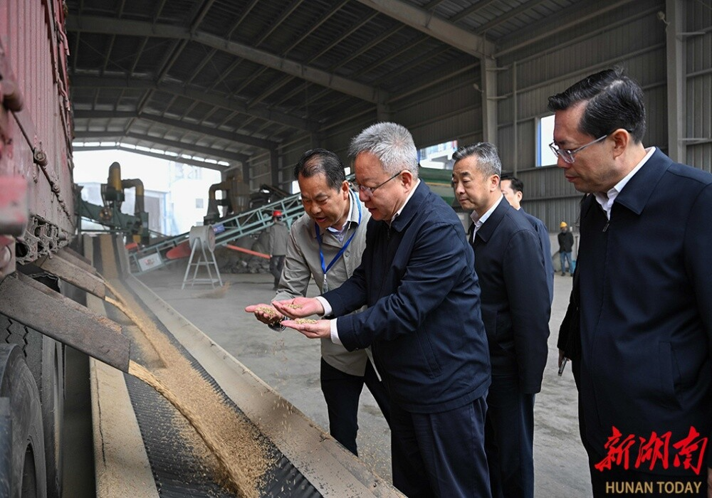 沈晓明调研益阳市经济社会发展情况
