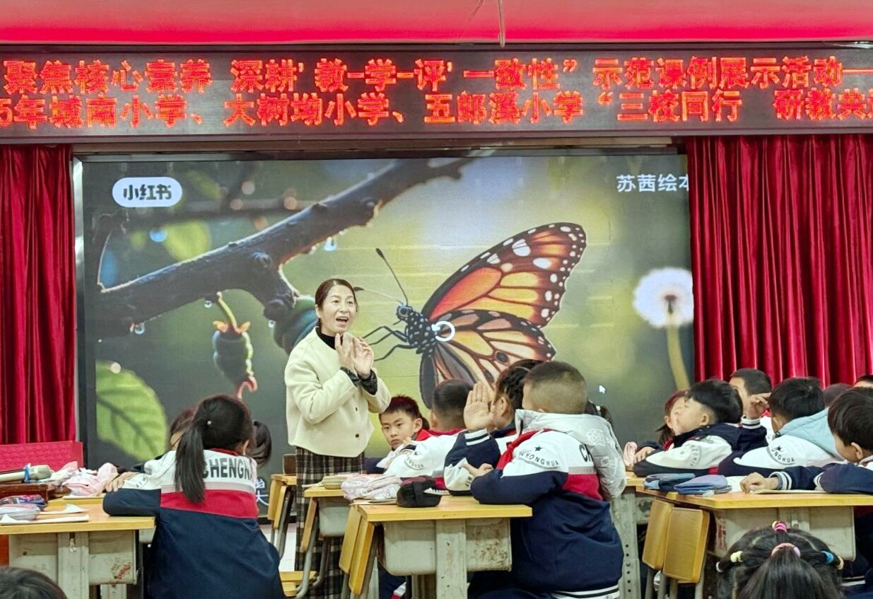 城南小学：骨干教师示范课展示