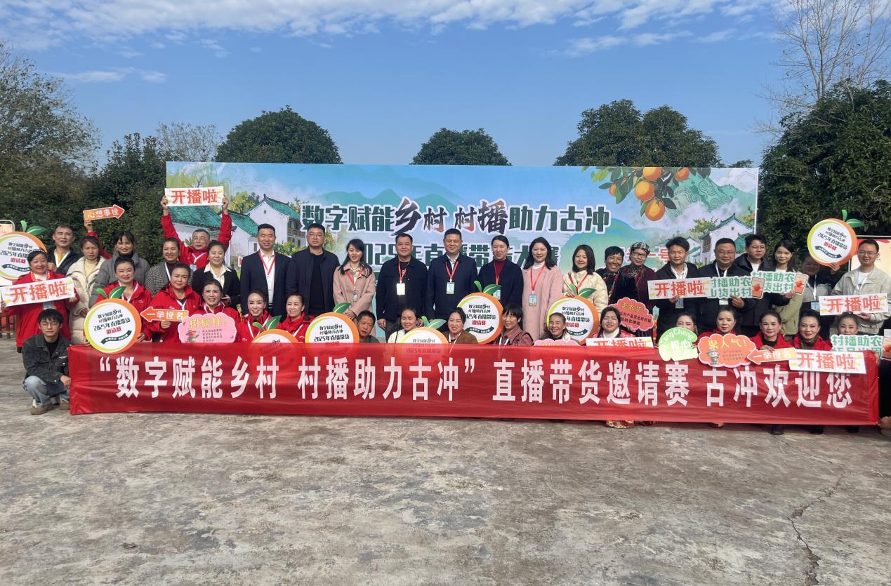 禾梨坳乡举行直播带货大赛