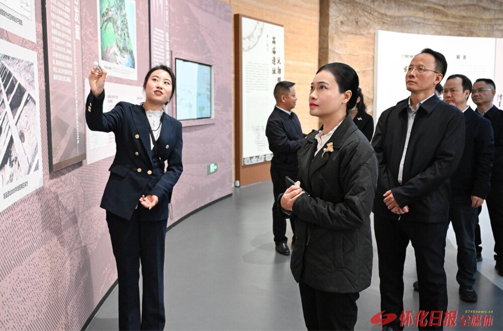 韦朝晖在洪江市调研