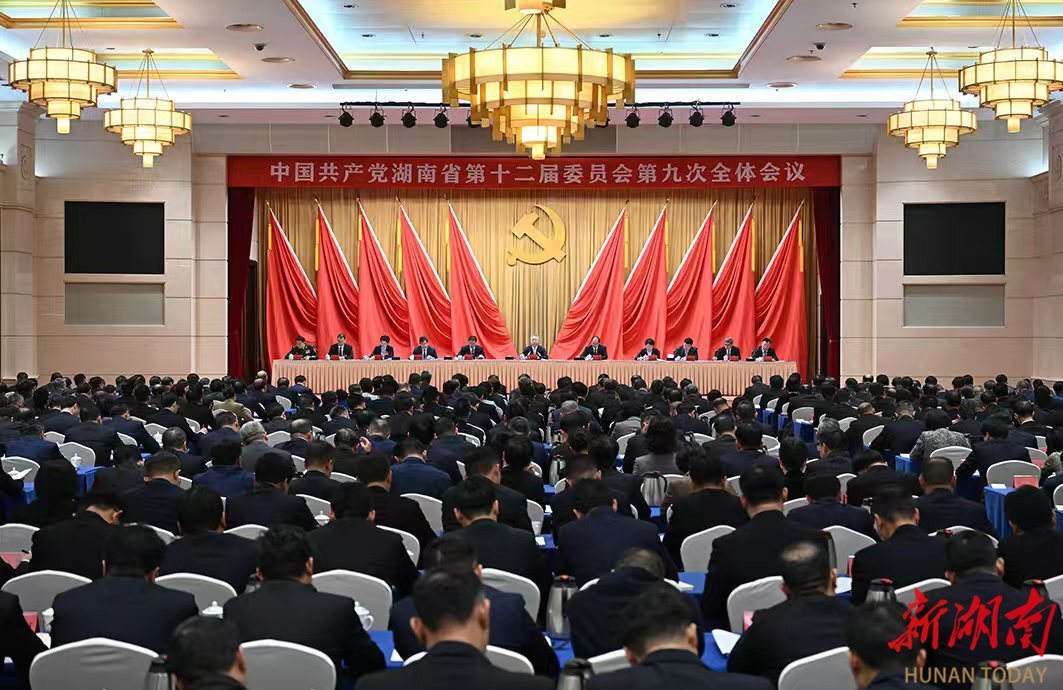 重磅！湖南省委十二届九次全体会议决议发布