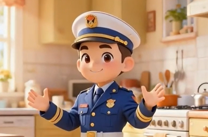 卡通版AI消防员上线，手把手教你冬季取暖硬核安全技巧