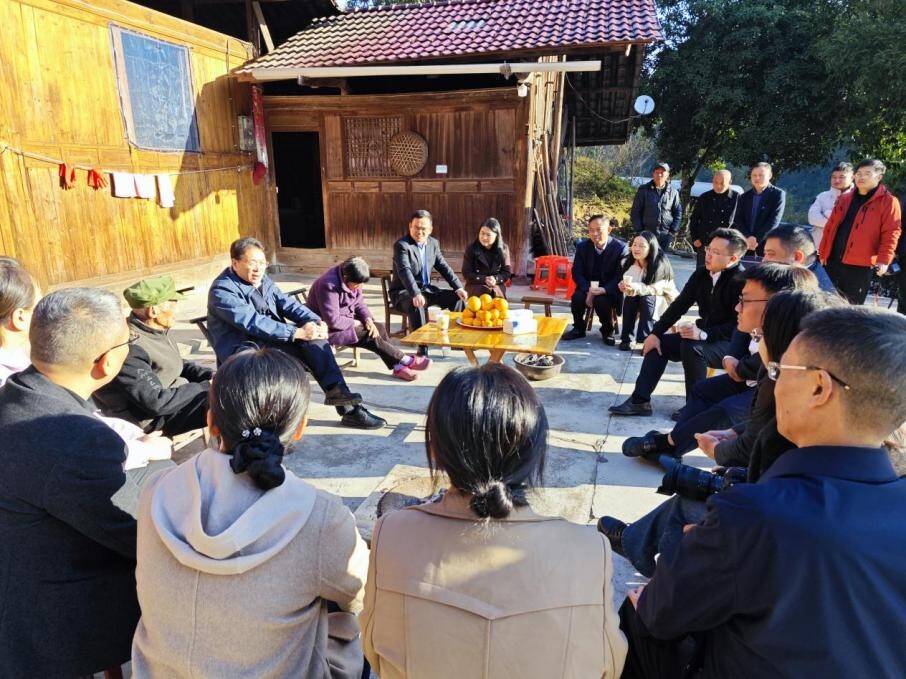 四中全会在基层丨湖南财政经济学院在牛牯坪乡调研乡村振兴工作