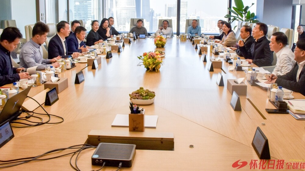 许忠建带队在上海开展招商活动