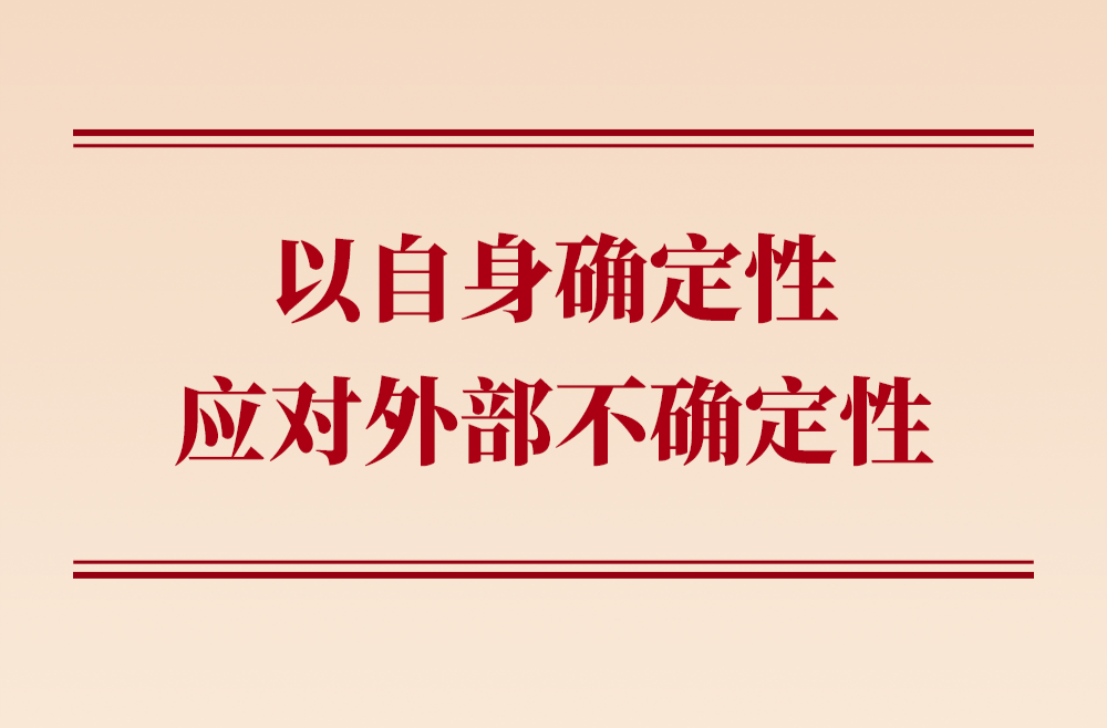 学习手记｜以自身确定性应对外部不确定性