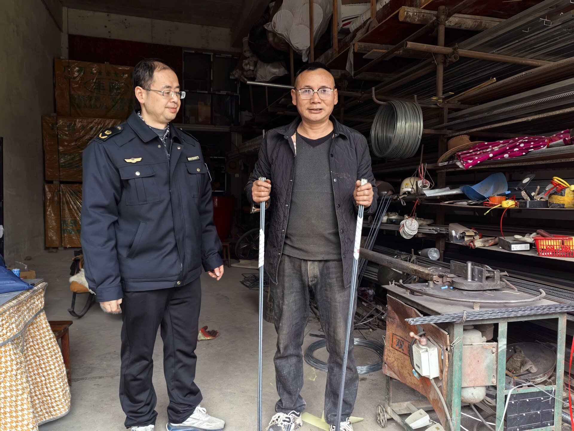 芷江：重拳整治“瘦身钢筋” 筑牢建筑安全防线