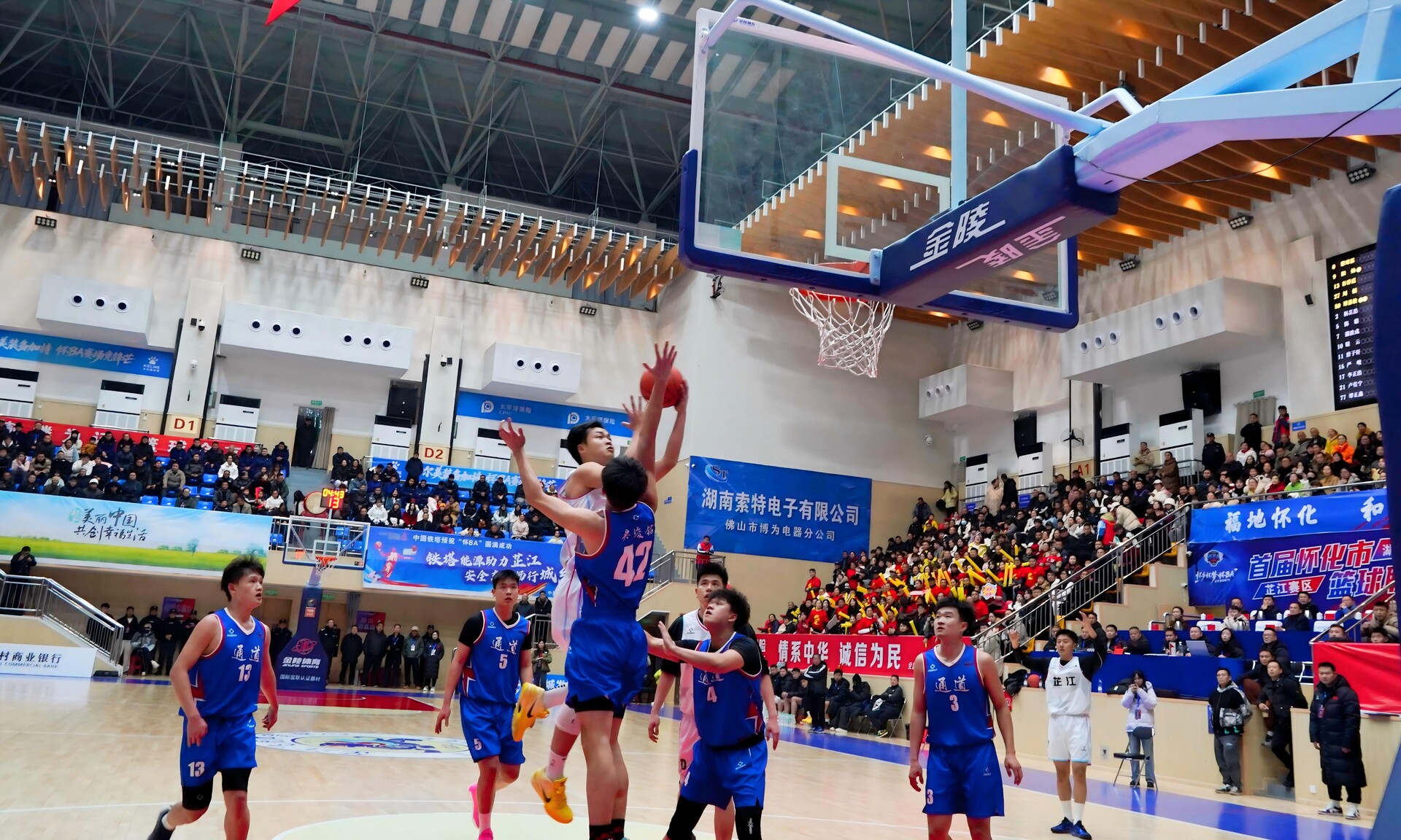 “怀BA”战火再燃 芷江队主场迎战通道队