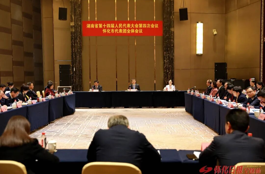 怀化市代表团举行第八次全体会议