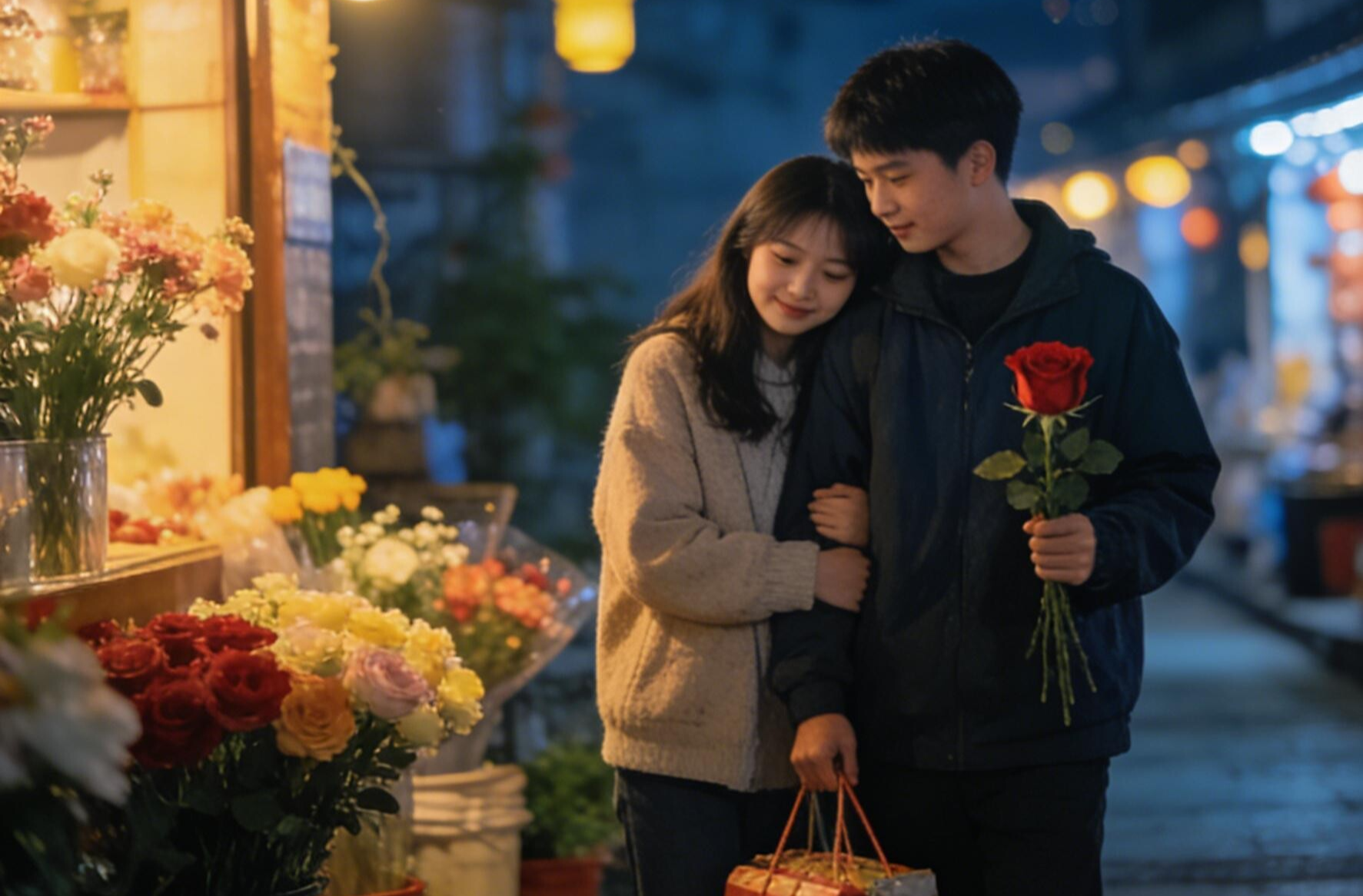 晚安，芷江｜当情人节遇上年关，最暖的爱就在身边