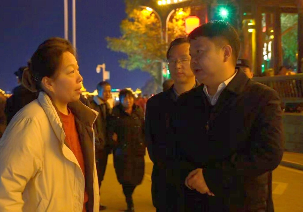 梁志平走访慰问一线值守工作人员 检查督导文旅市场安全生产工作