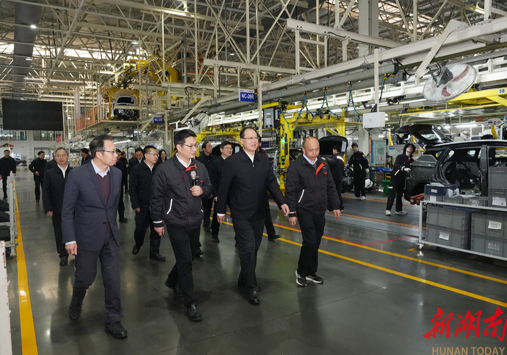 毛伟明在湘潭调研节后复工复产和项目建设情况