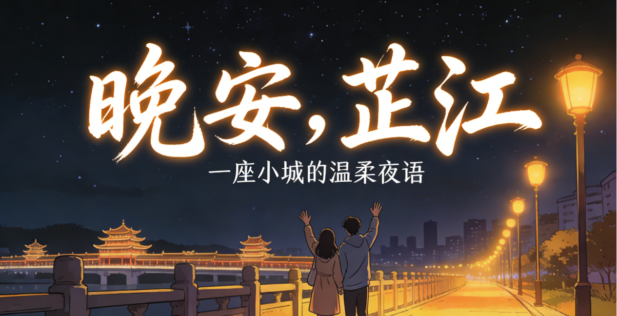 晚安，芷江丨正月十三：水映星河待月圆