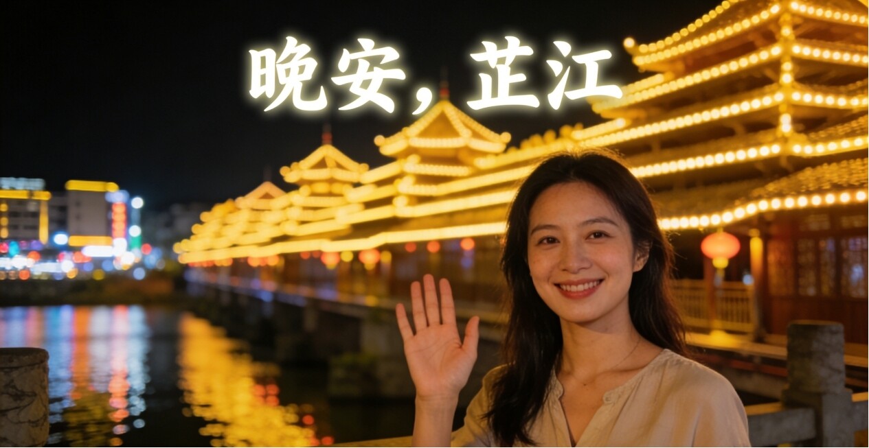 晚安，芷江丨愿心如春溪，映照人间