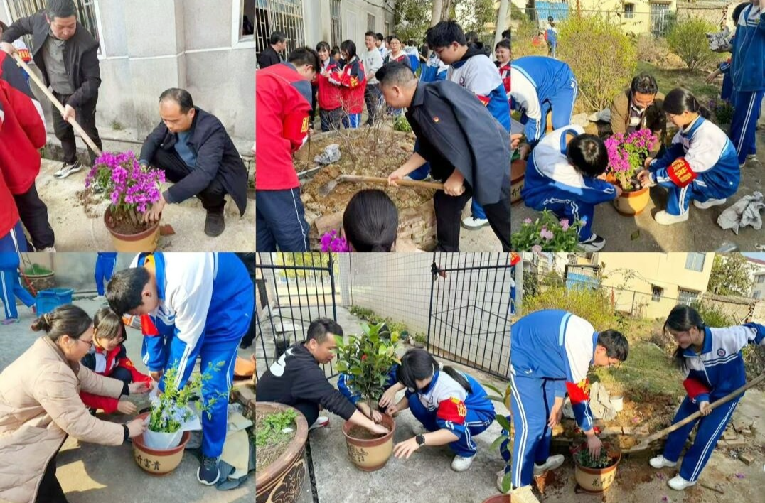 芷江二中：党建带团建 共植绿色希望
