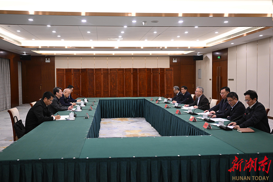 沈晓明与中国科协党组书记贺军科一行会谈