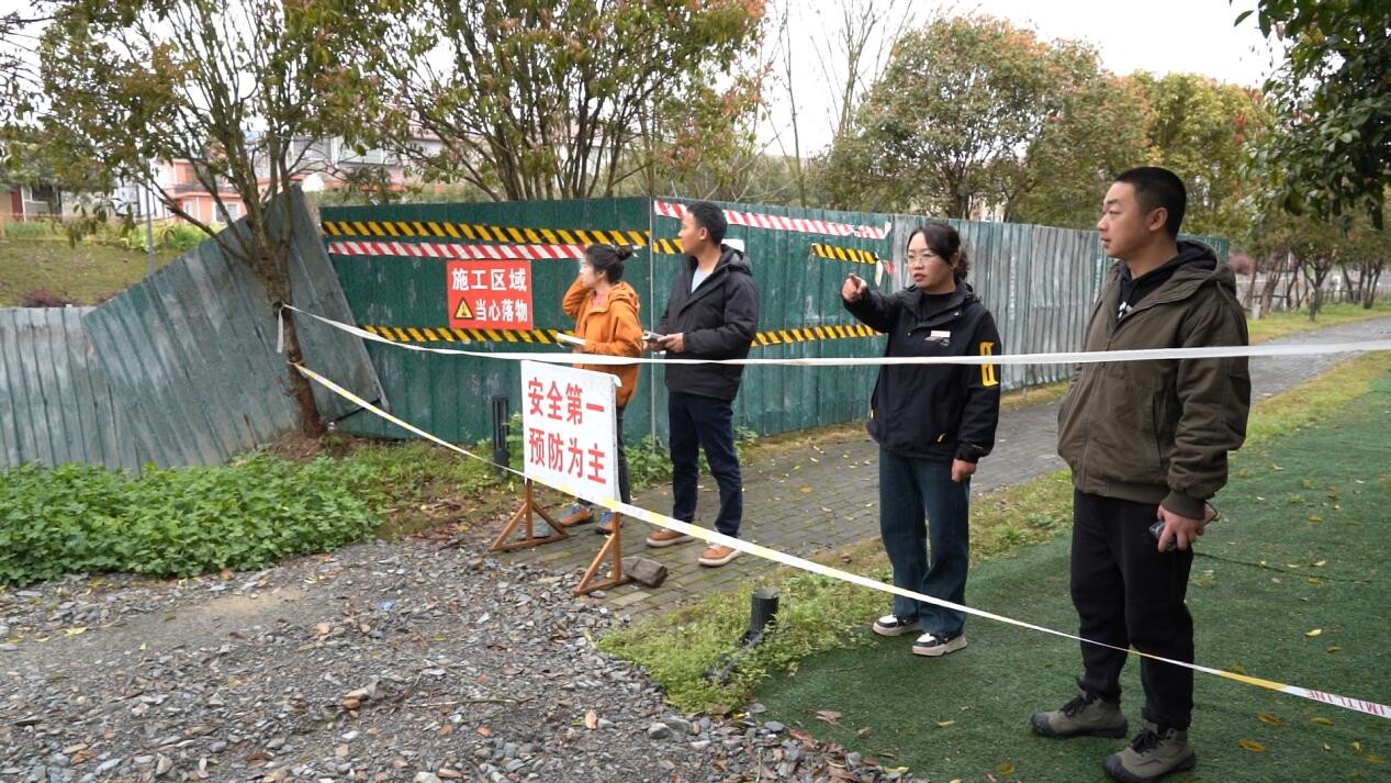 芷江城建投公司开展汛期安全大检查 筑牢防汛安全屏障