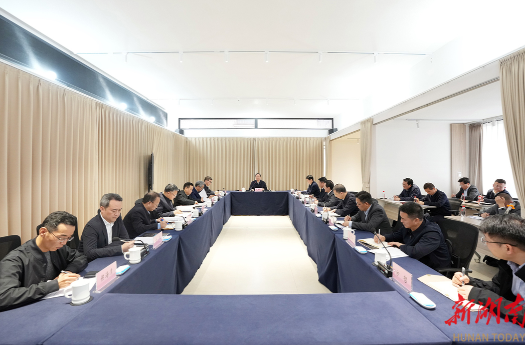 毛伟明调研建设中的湘江创新馆