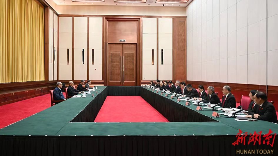 张军率最高人民法院调研组在湘调研 沈晓明主持汇报会