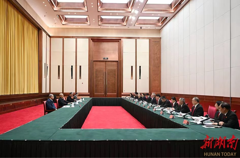 张军率最高人民法院调研组在湘调研 沈晓明主持汇报会