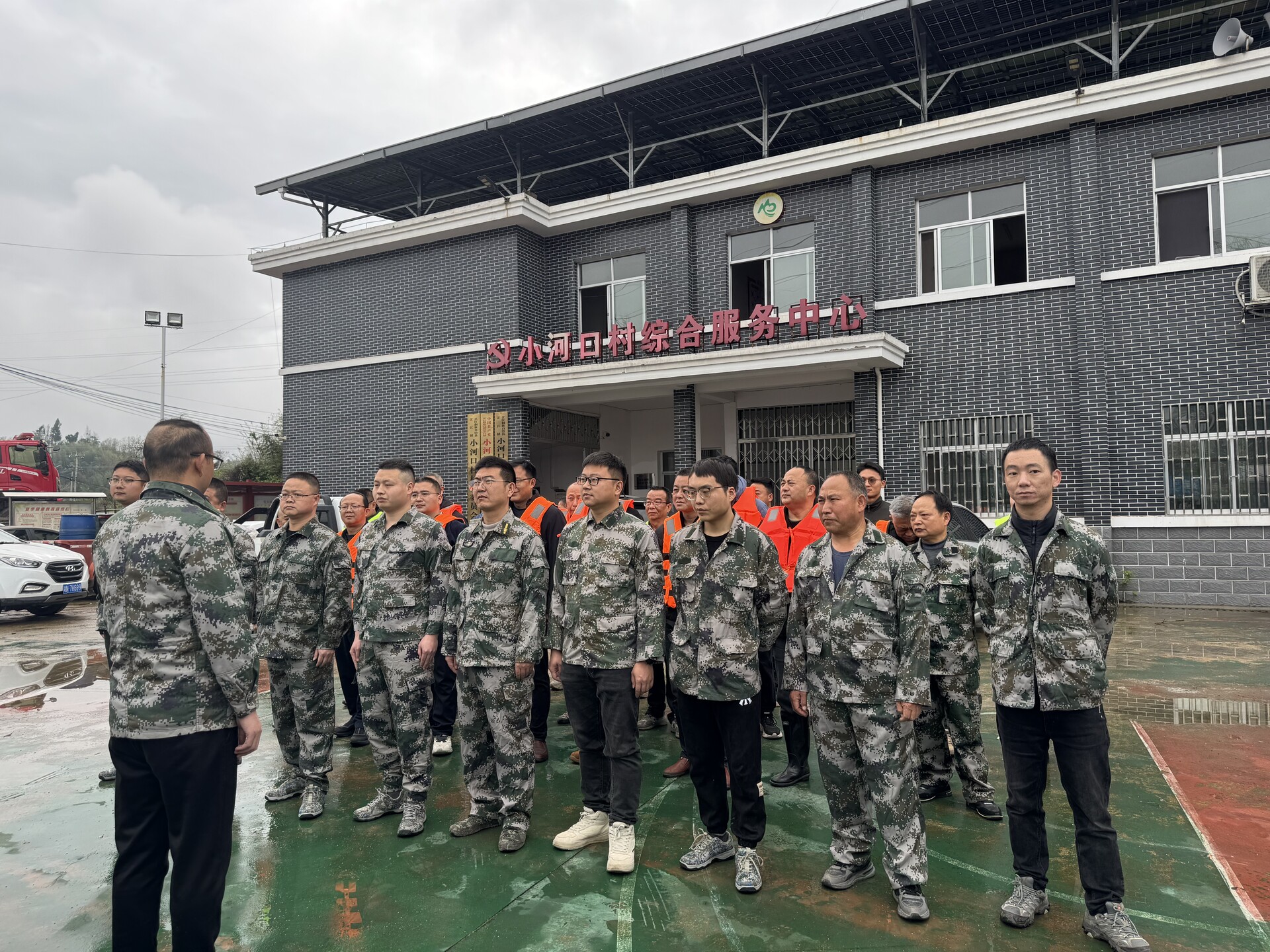 芷江镇：以练备战筑防线 实干护民守平安