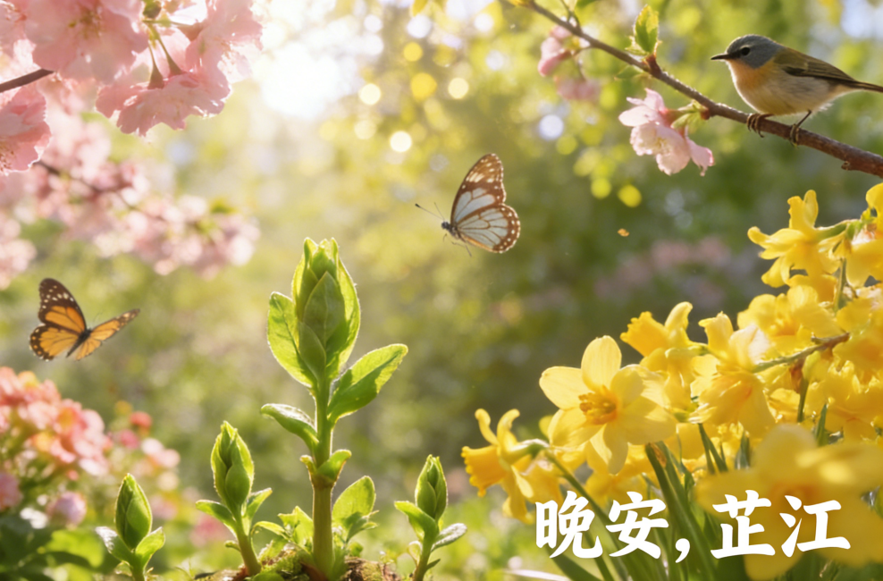 晚安芷江丨雨过之后，风里都裹着花香