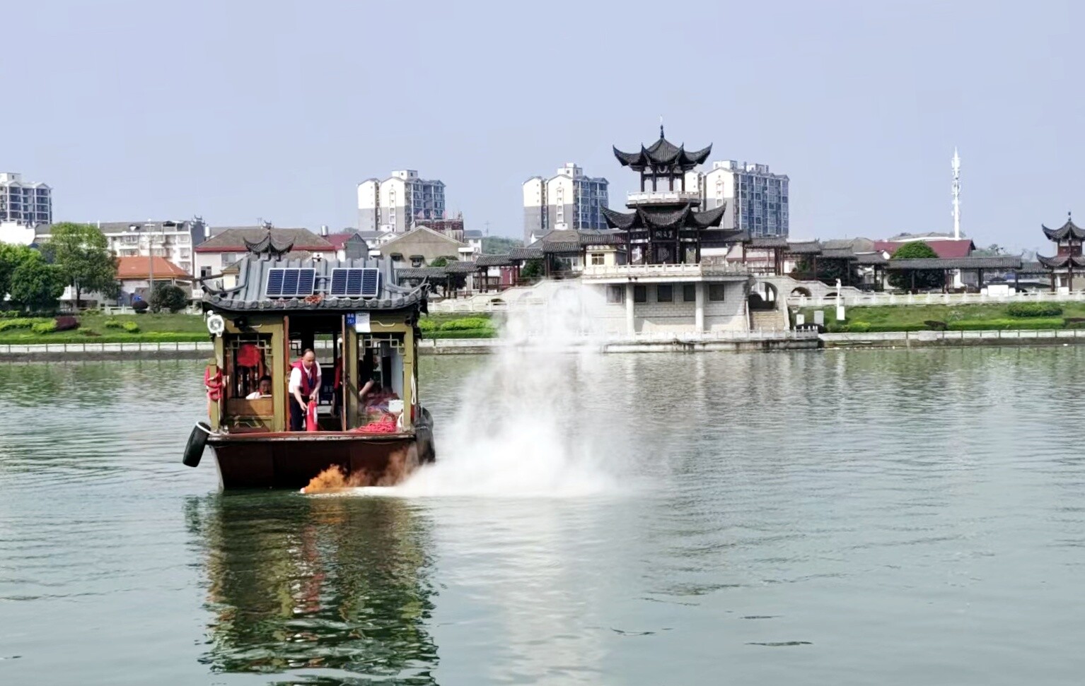 芷江水运：以“练”筑防 以“演”促战 织密水上安全保护网