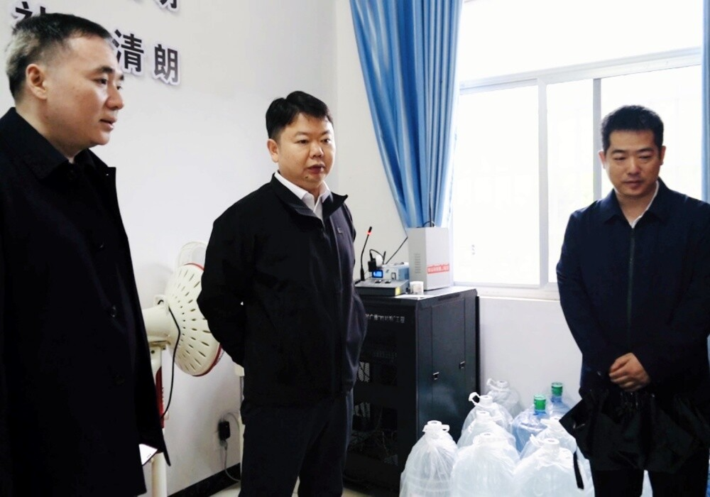 梁志平带队督导重点工作