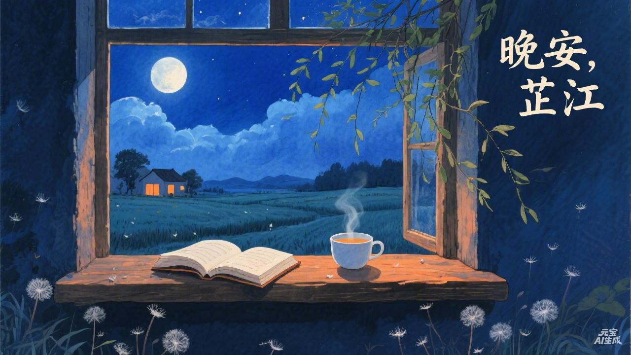 晚安，芷江｜四月过半，请允许自己慢慢来