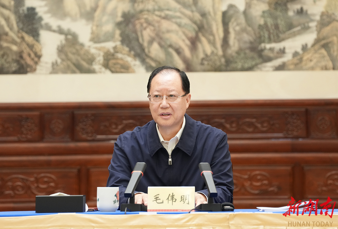 省发展开放型经济领导小组会议举行 毛伟明讲话