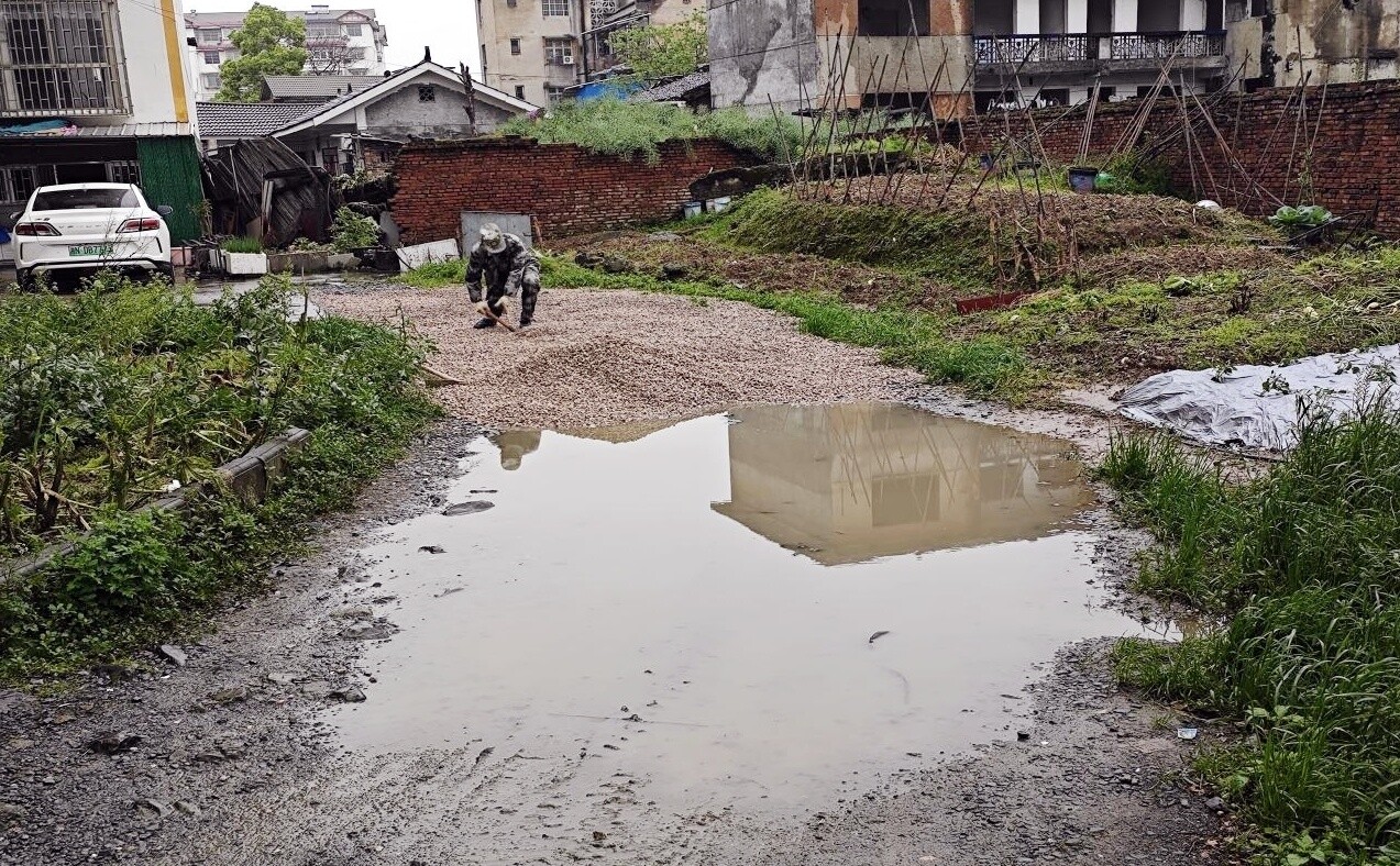 芷江镇三里坪村：环境整治办实事 泥泞小路焕新颜