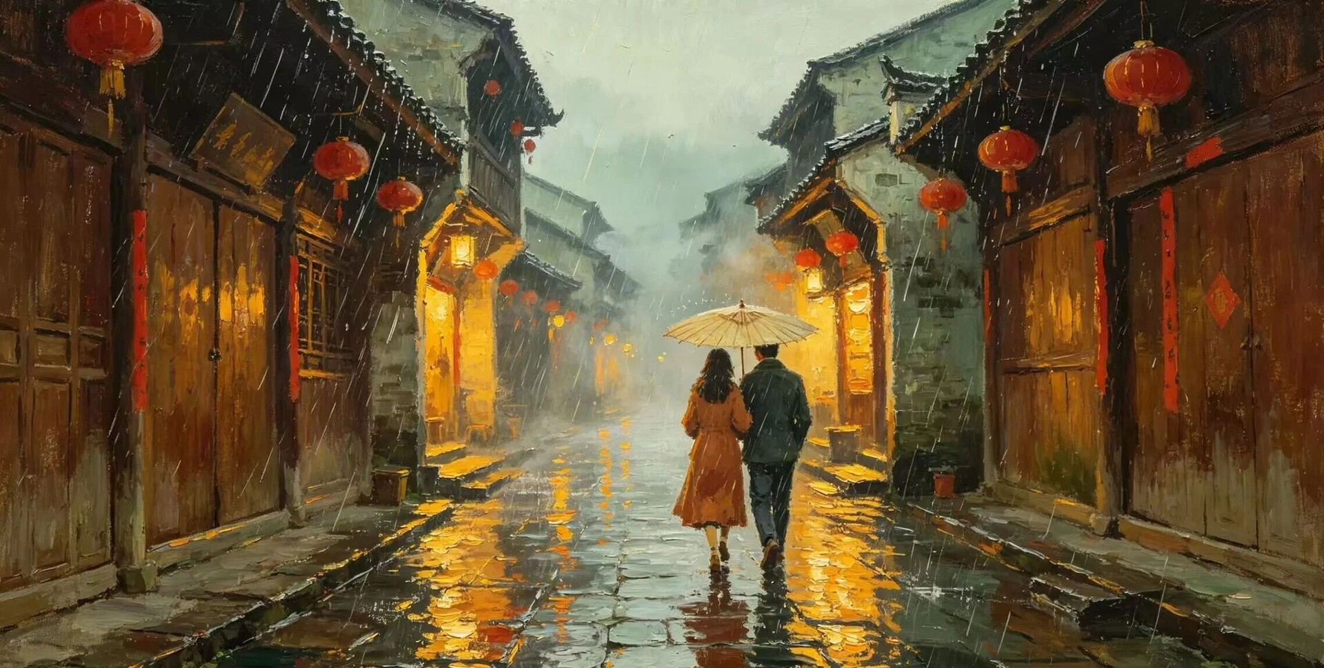 蓝宇街巷志｜在芷江：撑一把红纸伞，走进戴望舒没写进诗里的这条古巷