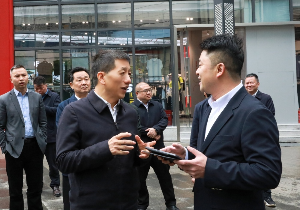 许忠建专题调研重点项目建设