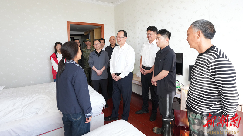 毛伟明赶赴石门指导防汛救灾工作