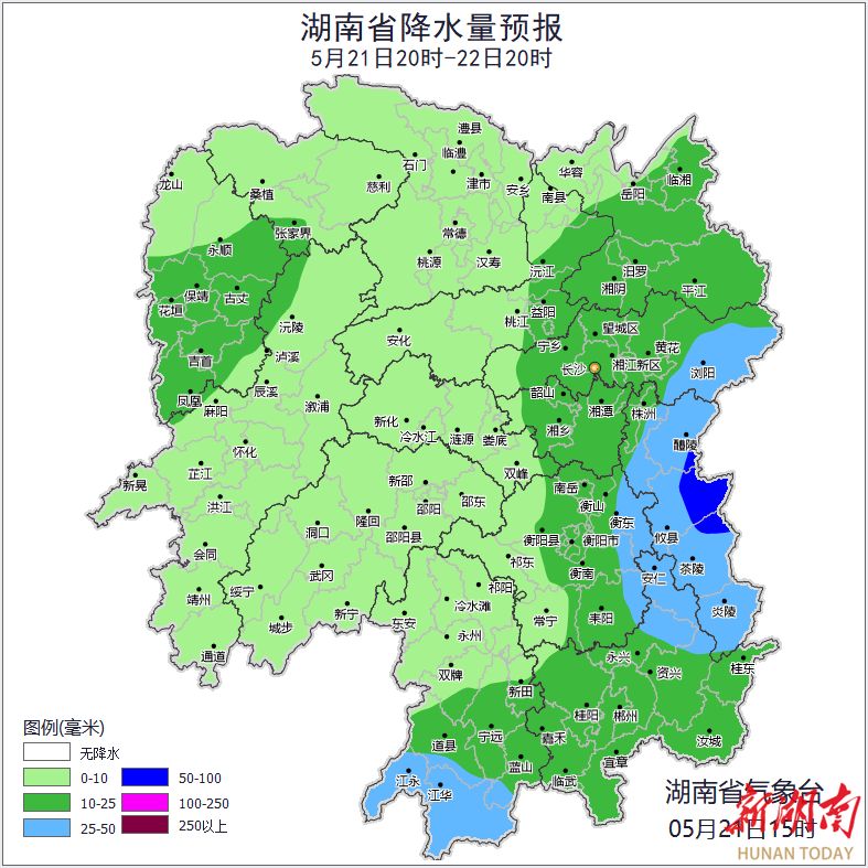 强降雨再回湘西北！22日晚至24日，常德石门还有暴雨