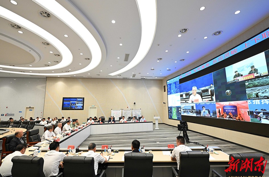 沈晓明毛伟明对常德市防汛救灾工作再调度再部署
