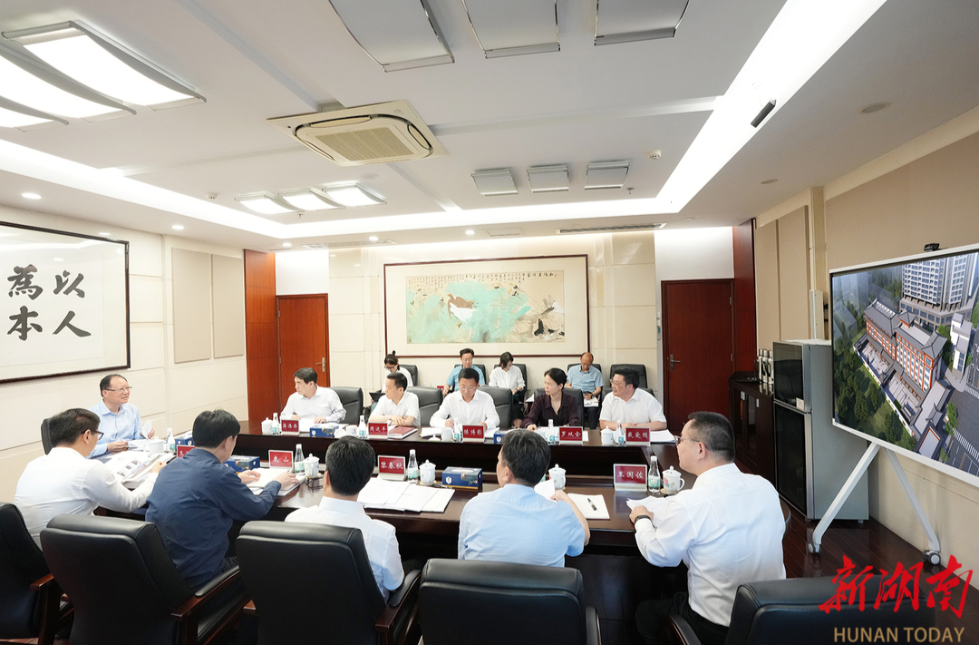 毛伟明专题研究仲景文化园建设工作