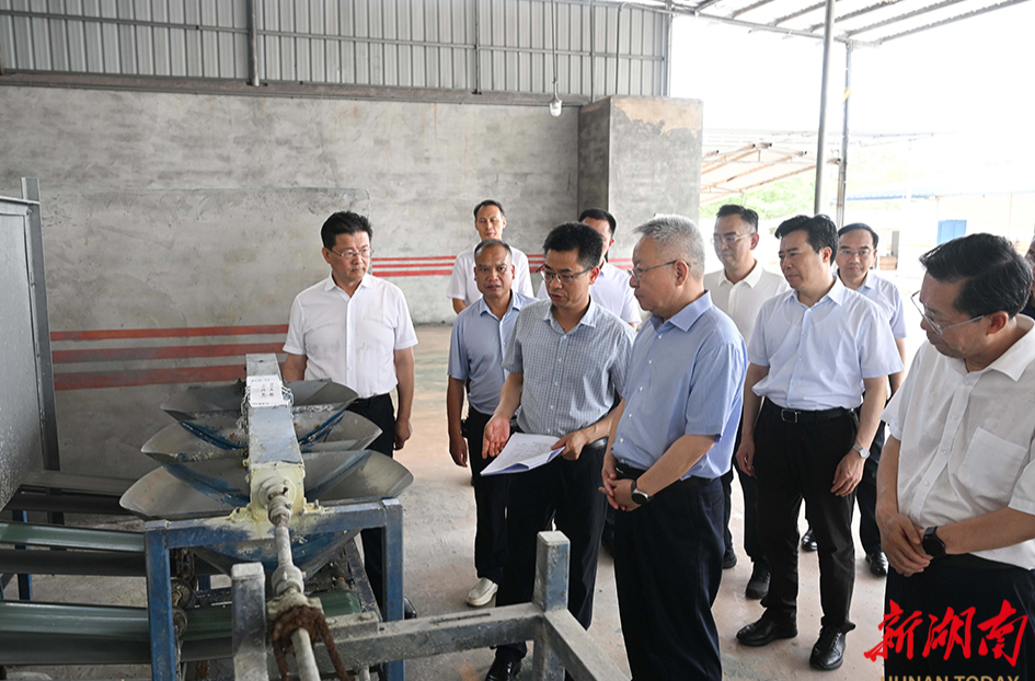 沈晓明赴永州市调研