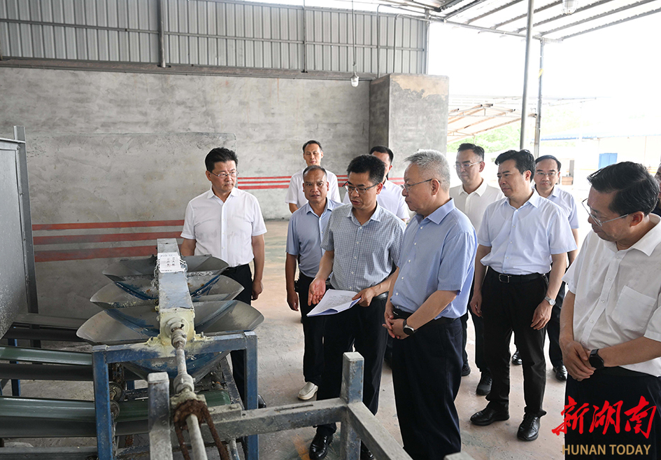 沈晓明赴永州市调研