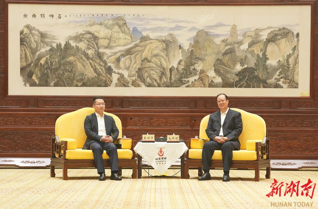 毛伟明会见中德汽车人协会代表团