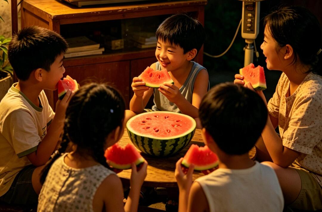 晚安，芷江｜第一口西瓜，是夏天最隆重的仪式
