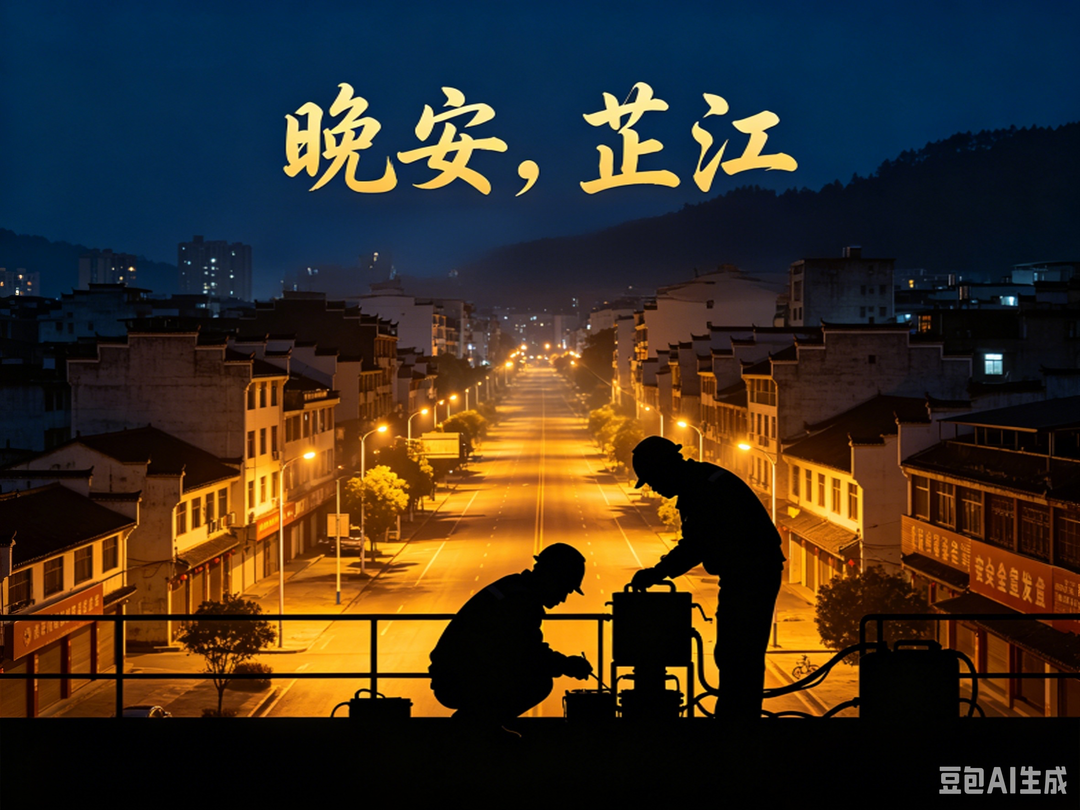 晚安，芷江｜安全生产月：平安，是夜晚最好的告白