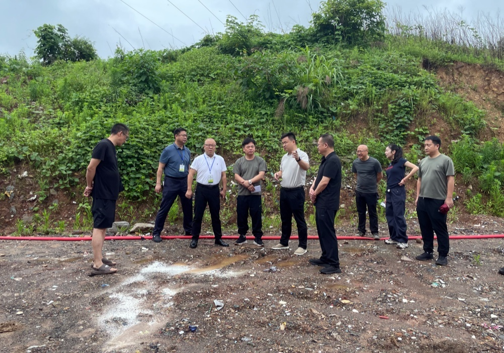 杨学锋督导检查第二轮省生态环境保护督察“回头看”发现问题整改工作
