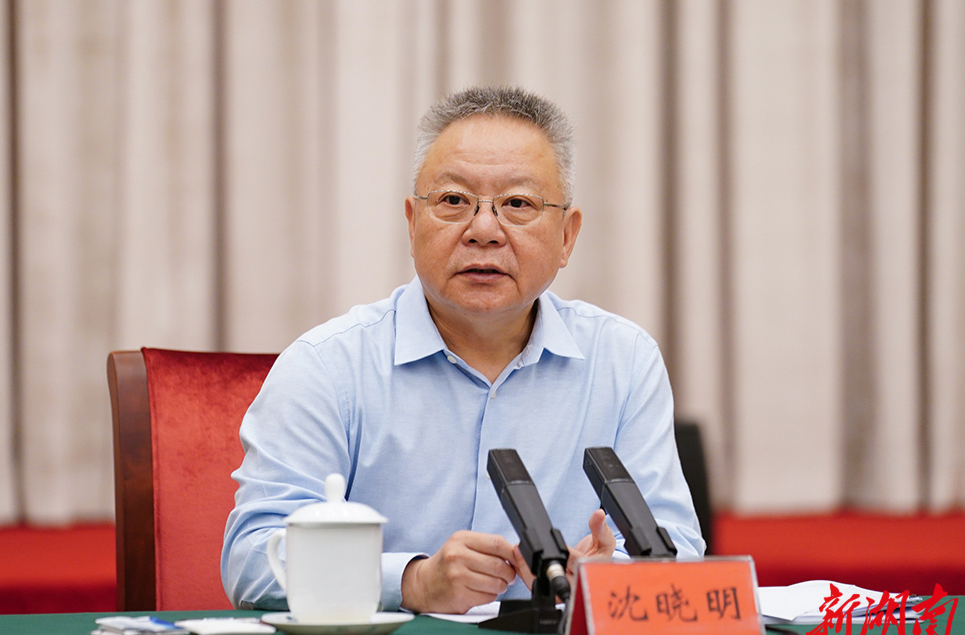 沈晓明主持召开产业发展和重大项目建设谋划务虚会